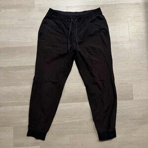 Lululemon Mens Athletic Athleisure Black Jogger Pants
